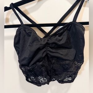 Black Lace Women's Bralette